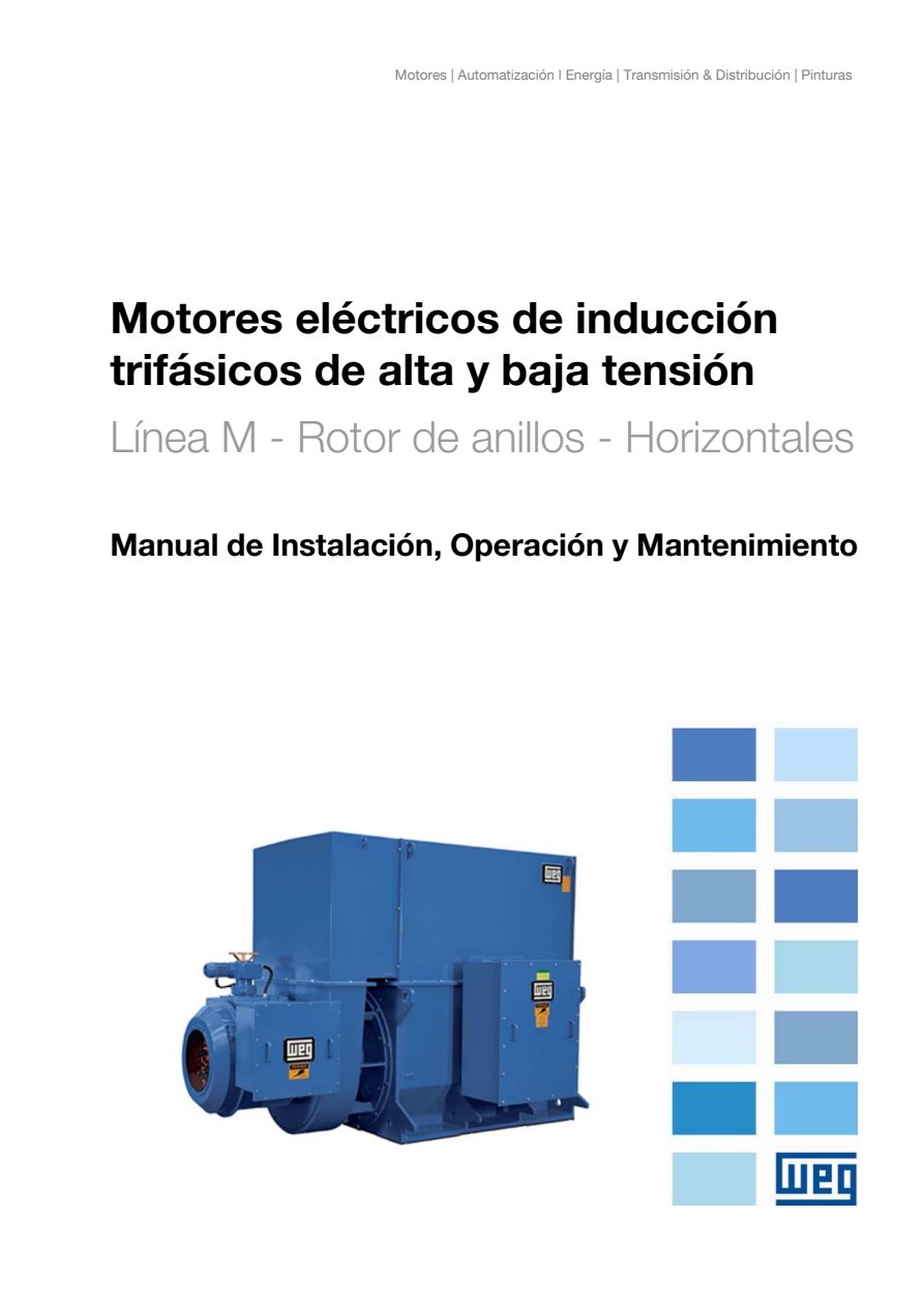 WEG motor de induccion trifasico