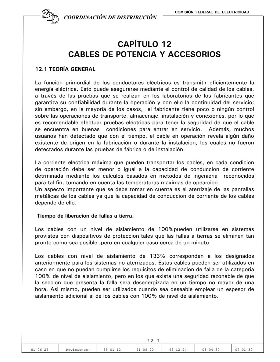 Cables de Potencia