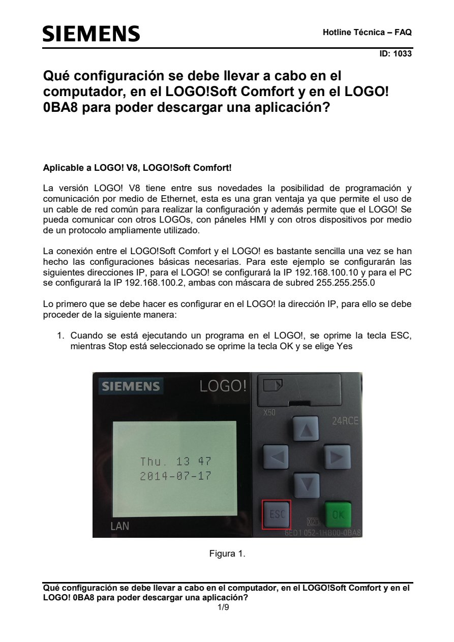 Logo OBA8 Configuracion
